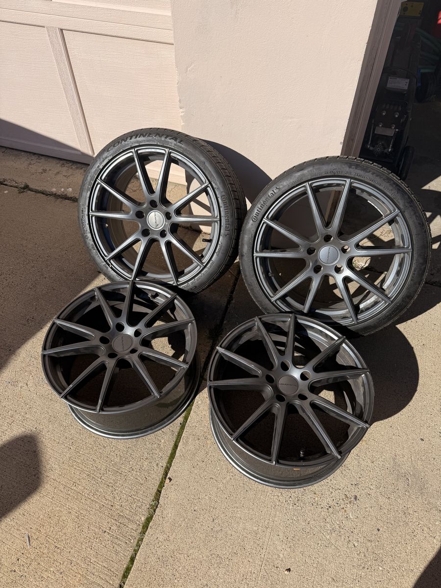 Set Of 4 18 Inch Wheels (Two Include Tires)