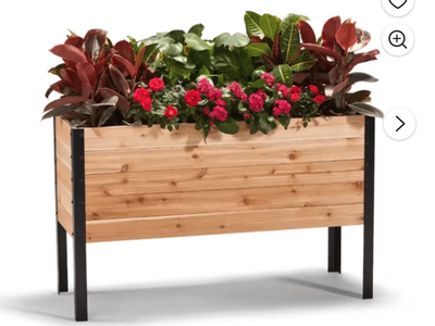 New in box Cedar Planters 18" x 48"x 30"Tall Outdoor Raised Garden Bed - 100% Canadian Western Red Cedar