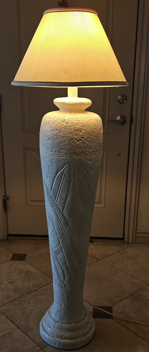 Floor Lamp Ceramic 45" Tall