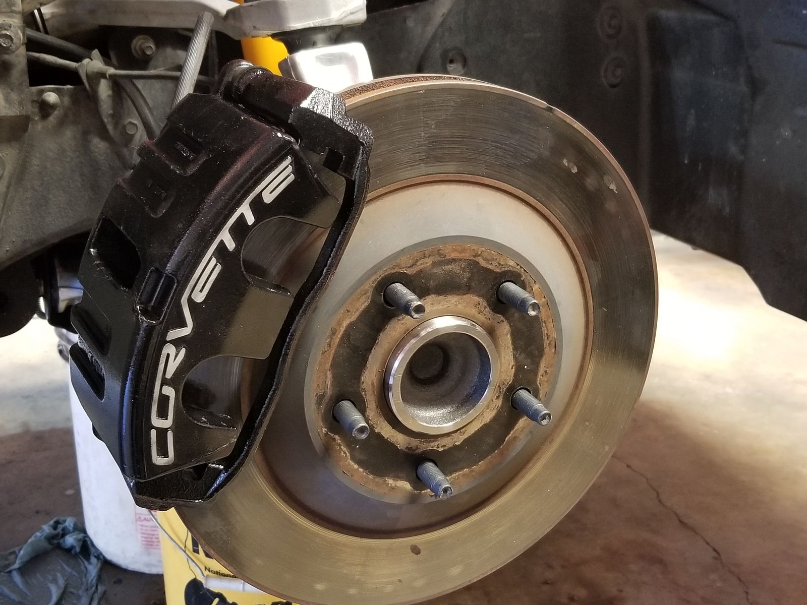 Corvette C6 brake caliper