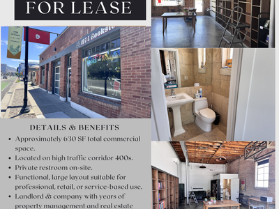 Commercial Space FOR LEASE - 351 W. 400 S.