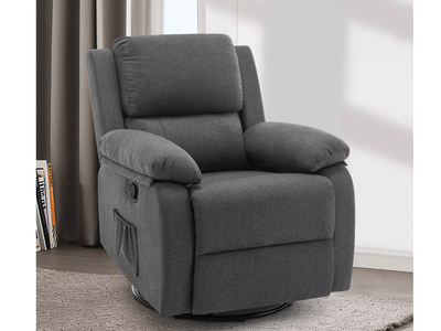 New in box Swivel Rocker Small Recliner Chair for Small Spaces for Living Room,Nursery,