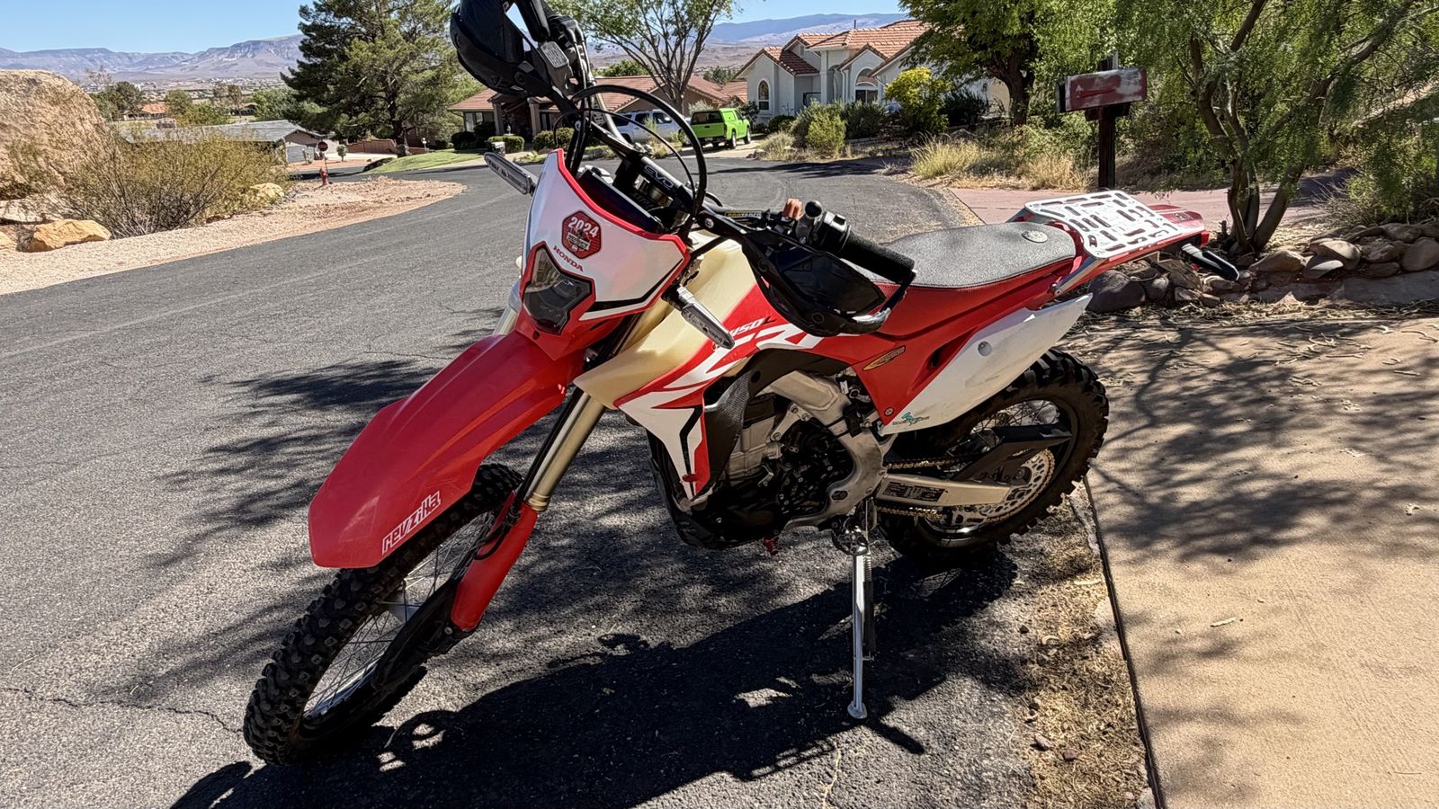 2019 Honda CRF450l many upgrades