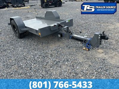 5x10 Diamond C DSA Scissor Lift Tilt Trailer - 7K GVWR -