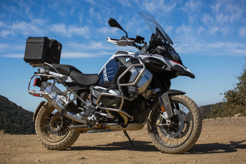2023 BMW R 1250 GS Adventure Trophy Motorcycle with 3 OEM Cases
