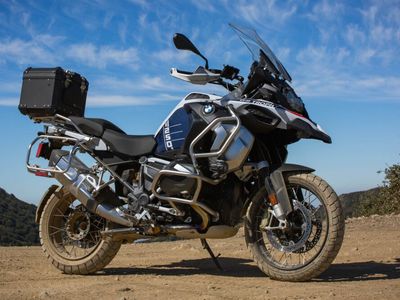 2023 BMW R 1250 GS Adventure Trophy Motorcycle with 3 OEM Cases