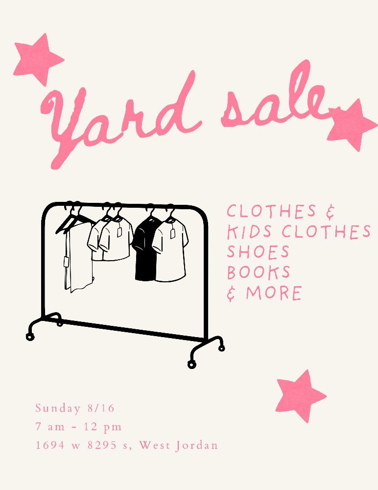 yard sale in west jordan