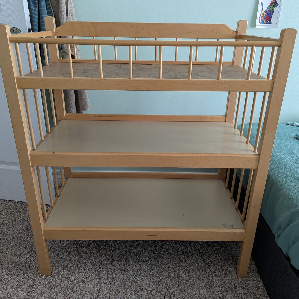 Baby changing table