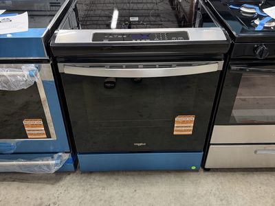 NEW WHIRLPOOL INDUCTION ELECTRIC SLIDE IN RANGE