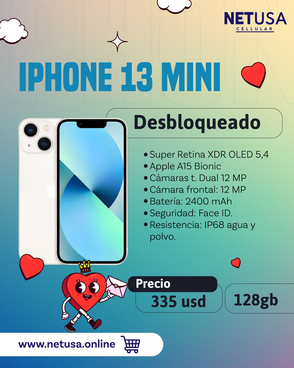 IPhone 13 Mini - 128GB - Unlocked