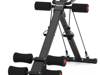 RELIFE AV01 Abdominal Trainer Core Workout Machine Home Gym Strength Training Equipment 440 LBS