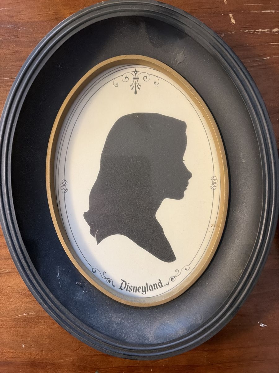 Vintage Disneyland Silhouette Pair (Mid-1970s)