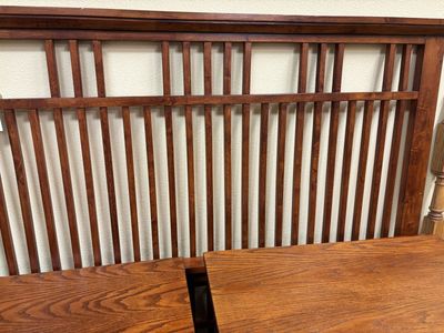 Mission Style Head,Footboard,& Rails 2NightStands & Large Deluxe Chest