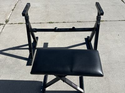 Keyboard stand and seat