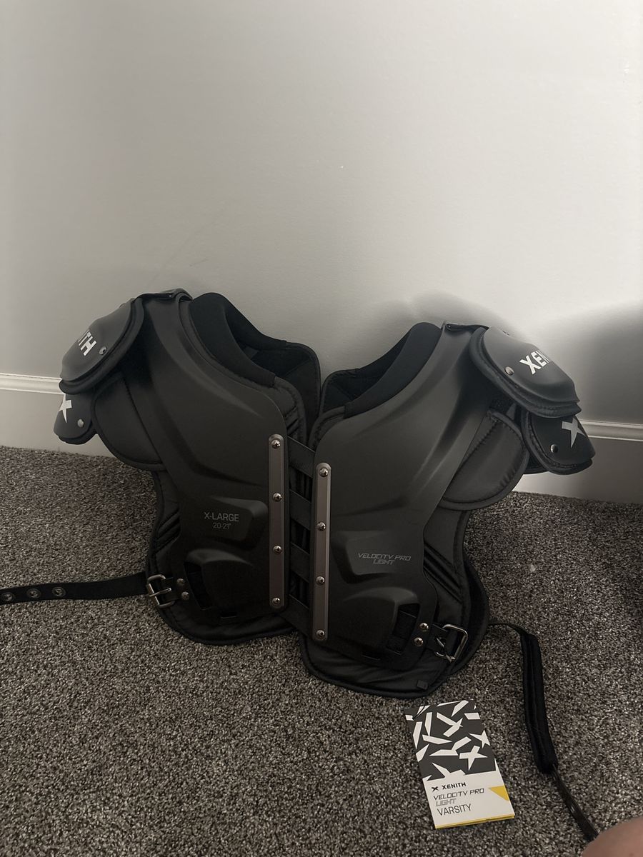 Xenith Velocity Pro Light Varsity Football Shoulder Pads - XL (20-21")