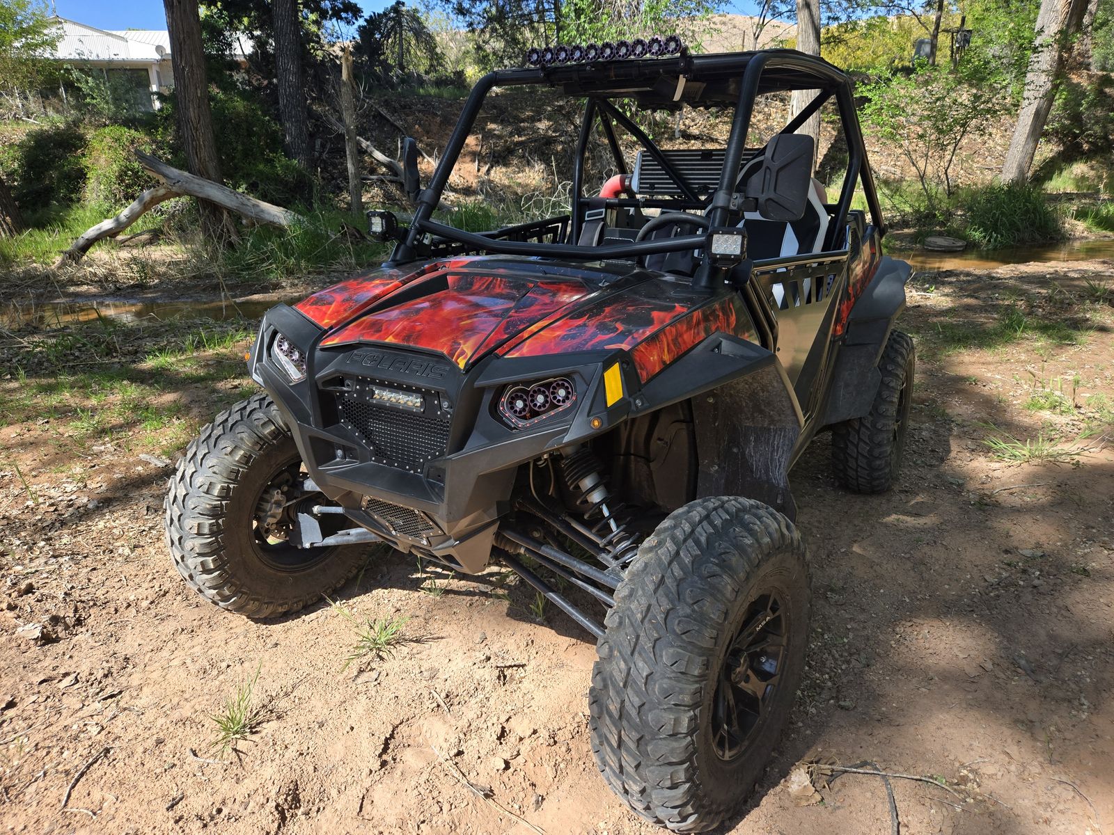 2014 RZR CUSTOM TURBO FAST
