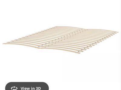 IKEA LURÖY Full/Double Slatted Bed Base - 74 3/4" L x 52 3/4" W