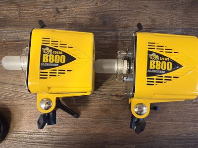 Photography studio lights - Alien B 800 & 400