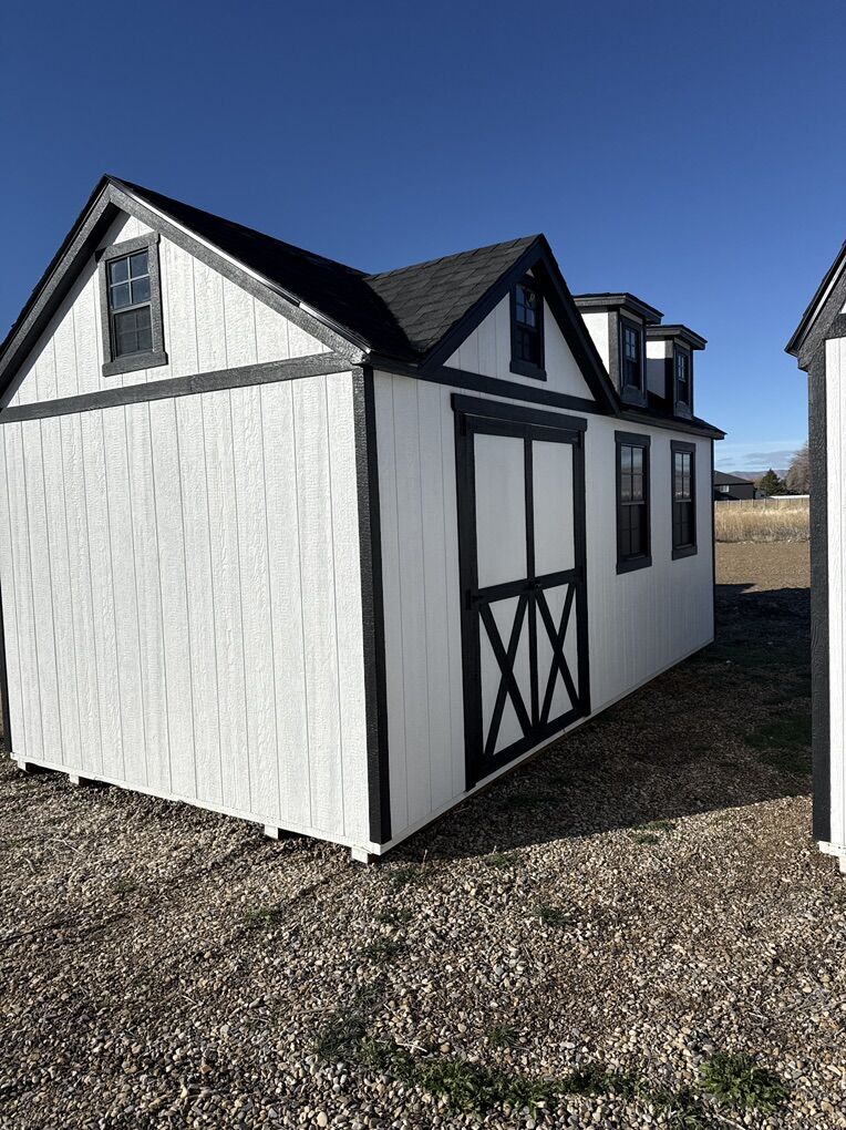 10x20 Dormered Shed