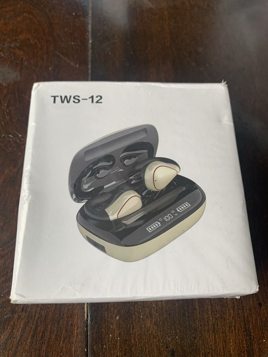 Tws-12 wireless Bluetooth earbuds, New