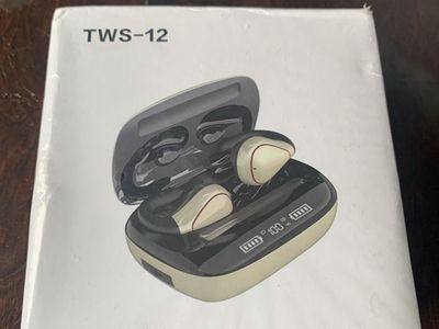 Tws-12 wireless Bluetooth earbuds, New