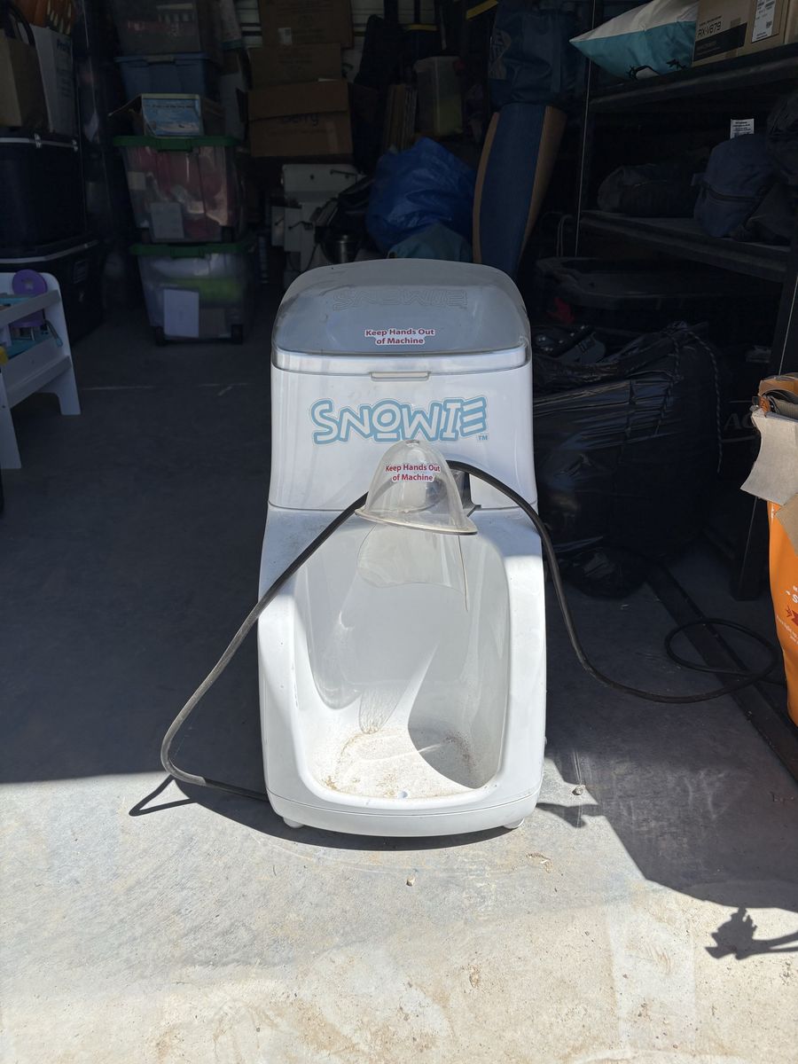 Snowie Cube's Pro Shaver Ice Machine - Commercial Grade, 1HP Motor, 115/208-230V