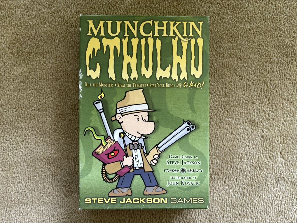 COMPLETE Munchkin: Cthulhu Game