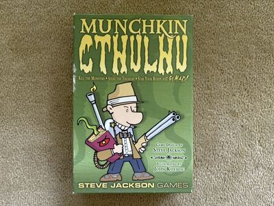 COMPLETE Munchkin: Cthulhu Game