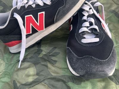 New Balance Sneakers - Black/Red, Mens 10
