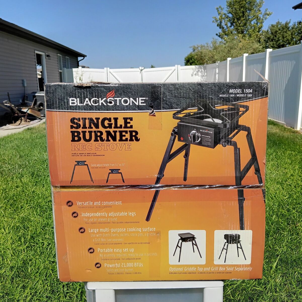 Blackstone Rec Stove