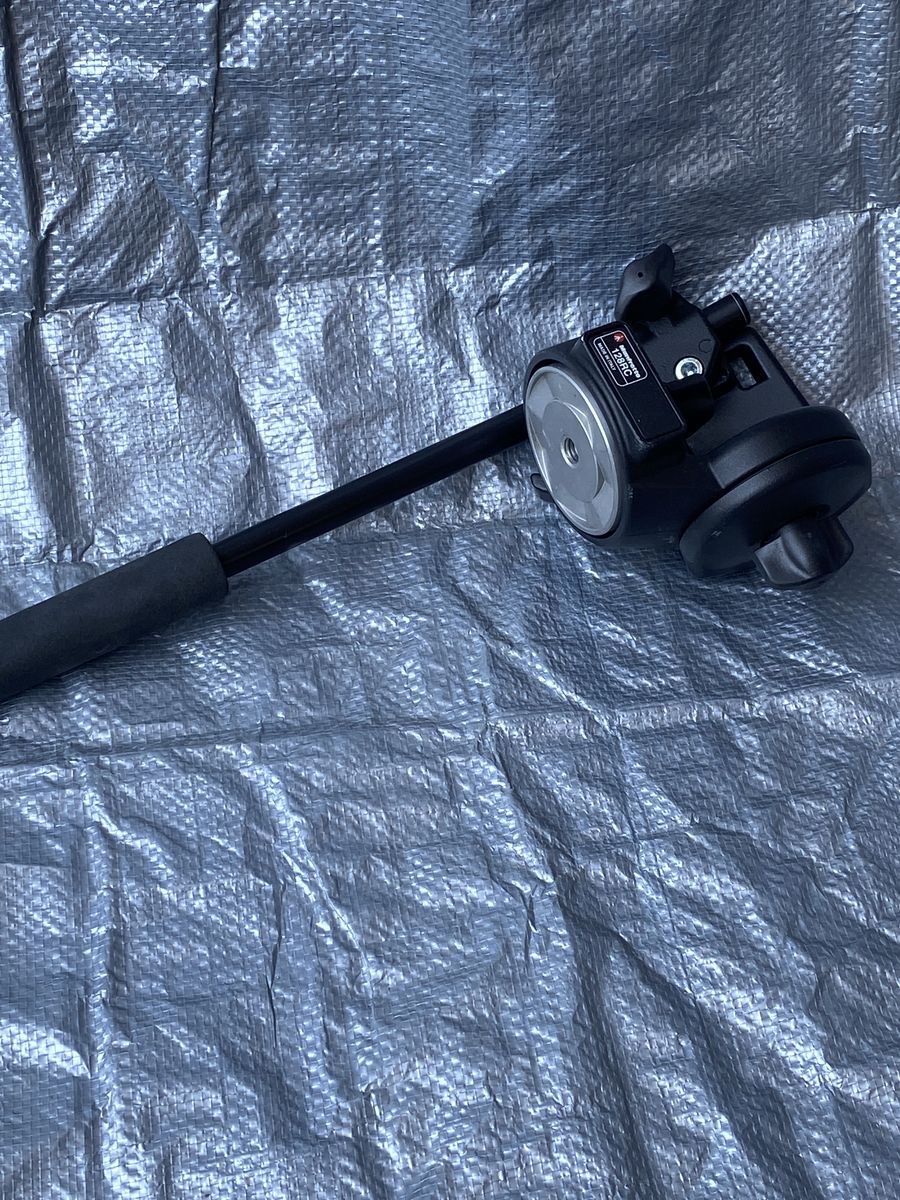 Manfrotto 128RC Micro Fluid Video Head with Quick Release Plate