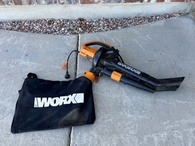 Worx WG509 120V TriVac Blower/Mulcher/Vacuum Tool