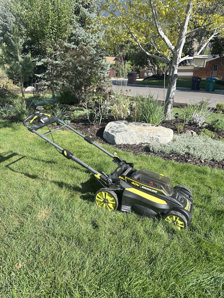 Ryobi 40V Brushless 20-Inch Cordless Lawn Mower