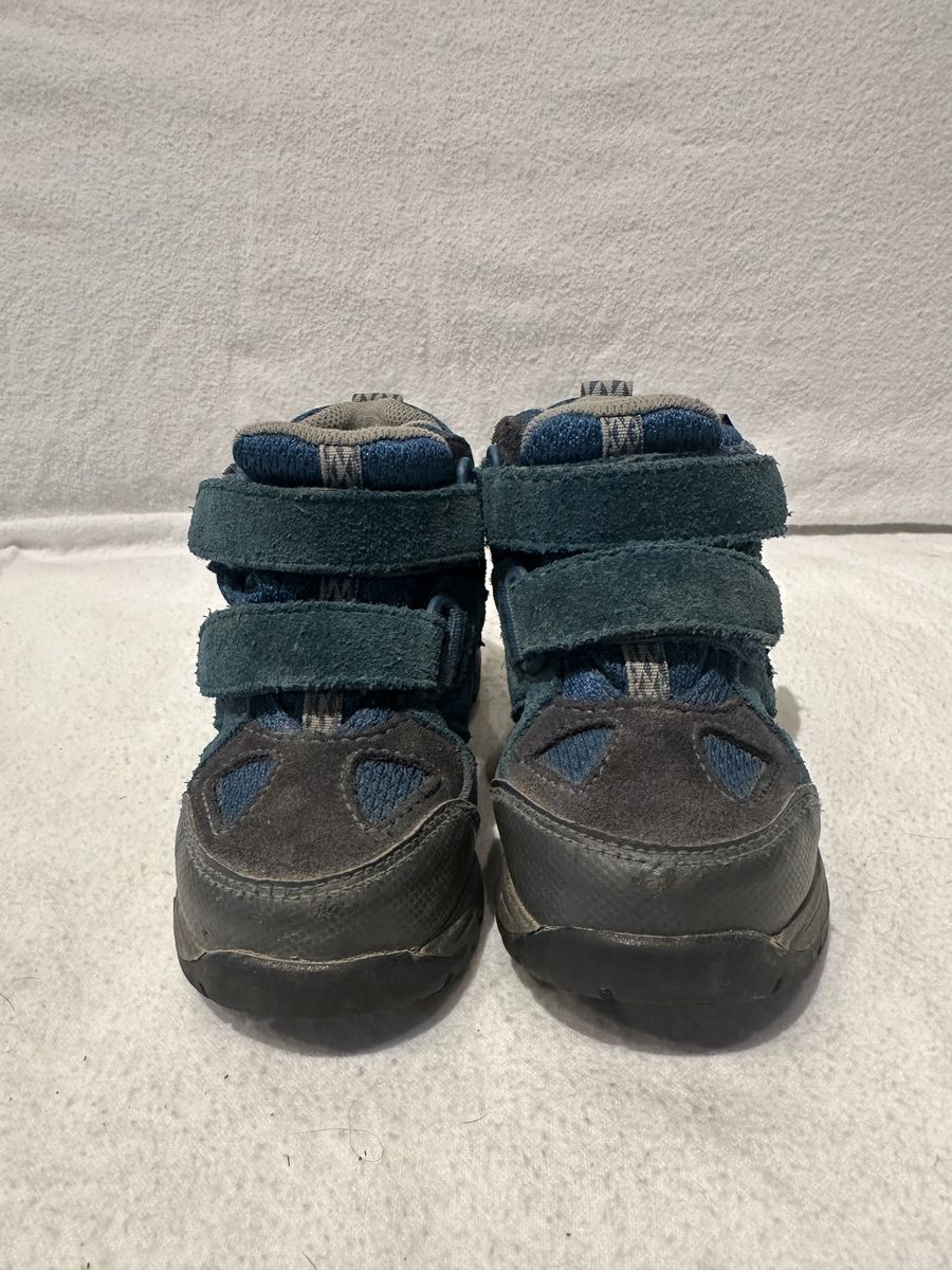 LLBean Toddler Size 7, Teal/Gray WP Hiking Boots