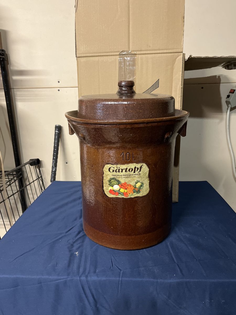 Gartopf fermenting crock 10L