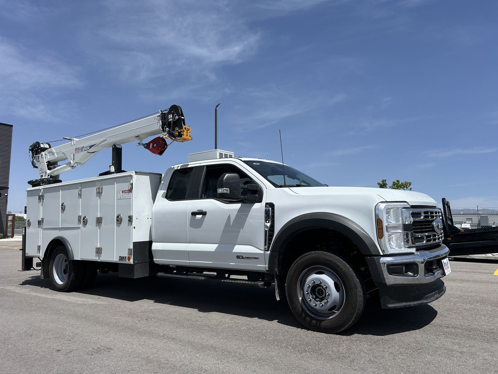 2026 Stellar F550 diesel 4x4 mechanics crane Service Truck