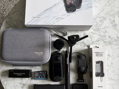 Insta360 X5 8K 360 Action Camera Essentials Bundle with Accessories and Case