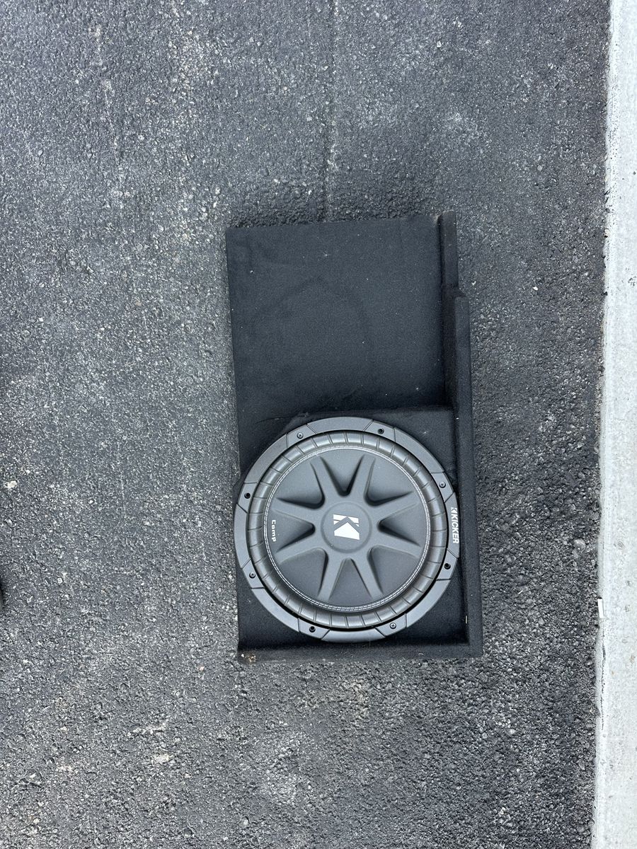 88-98 Silverado sub box and kicker 12” sub