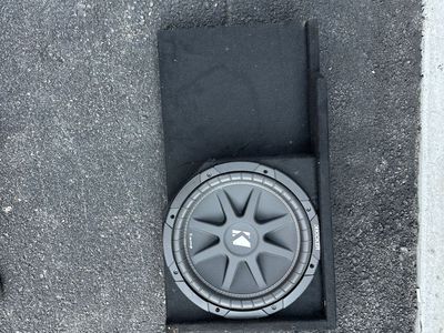 88-98 Silverado sub box and kicker 12” sub