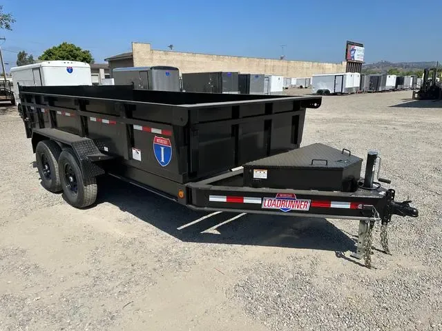 7x14 Interstate Dump Trailer FREE INSPECTION