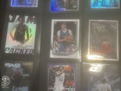 NBA Basketball Trading Card Lot - Cooper Flagg, Victor Wembanyama, Bronny James, Shai Gilgeous-Alexander + More