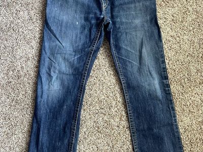 Ariat Men's FR M4 Relaxed Bootcut Jeans - Size 36x34 - Dark Wash Denim