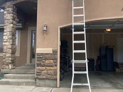 Werner Multi-Position Aluminum Extension Ladder
