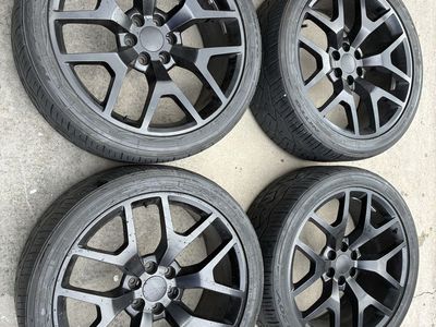 6x139 Chevy/gmc wheels 24s