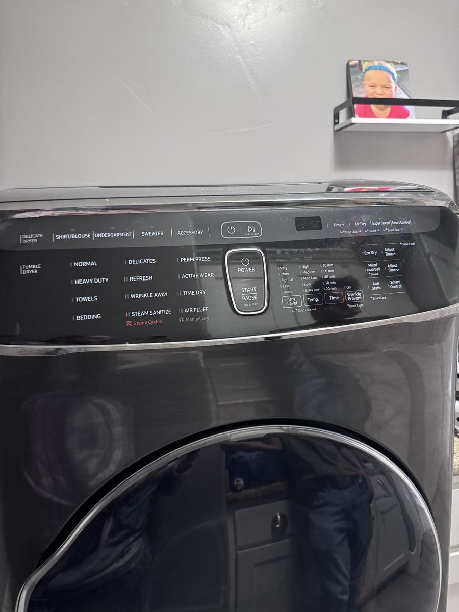 Samsung FlexDry Smart Electric Dryer + Pedestal – $450 OBO