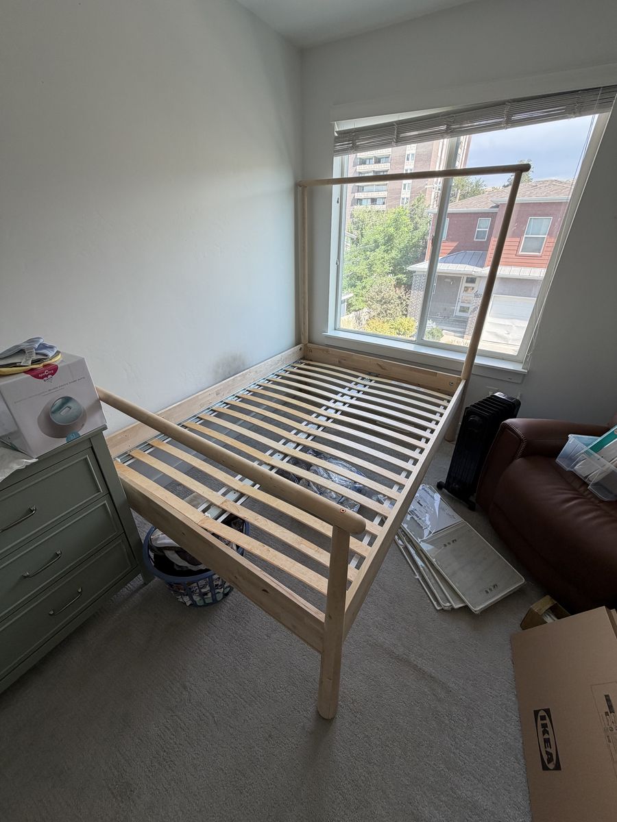 IKEA GJÖRA full bed frame