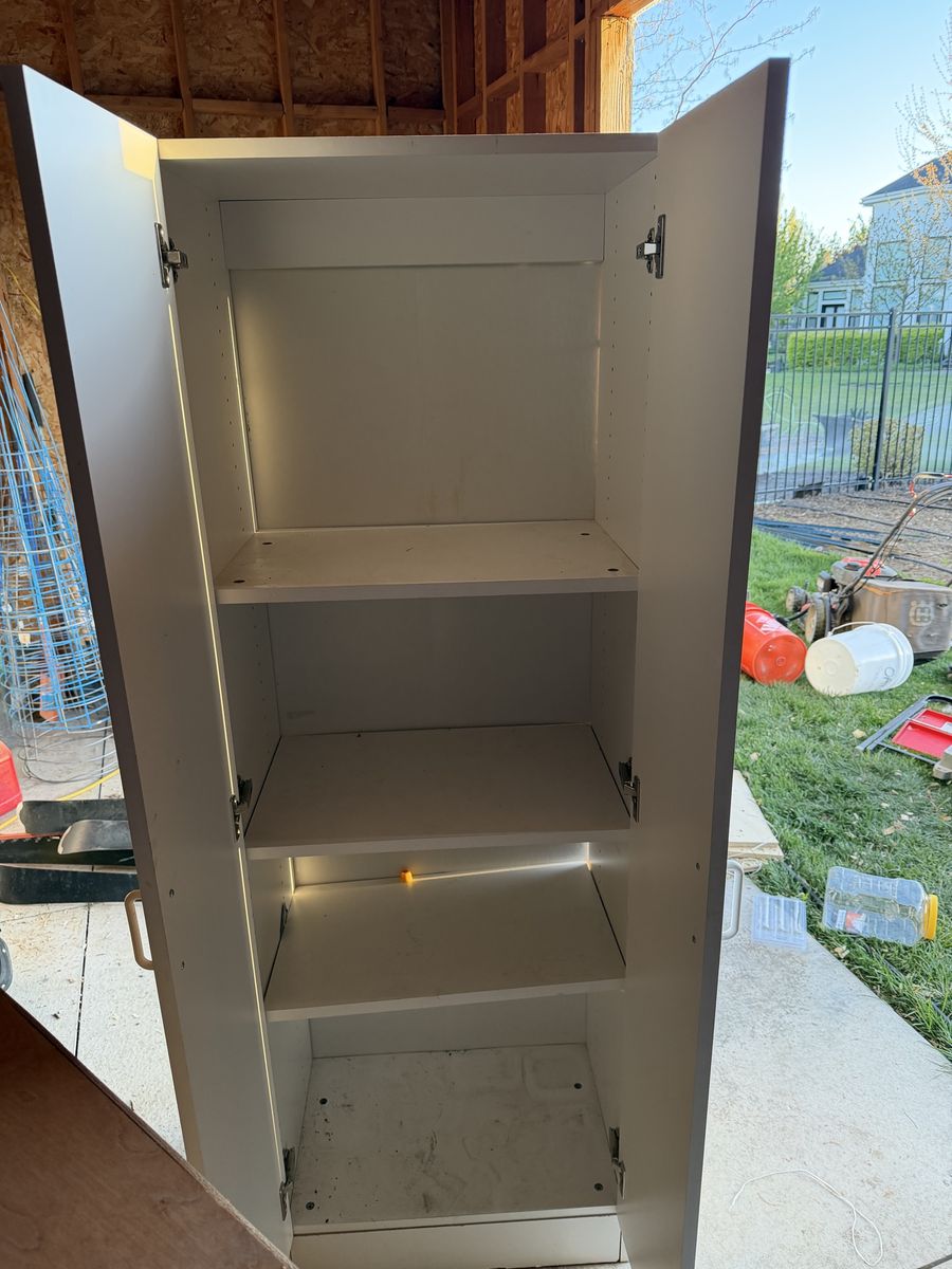 Free Utility Cabinet – Particle Board