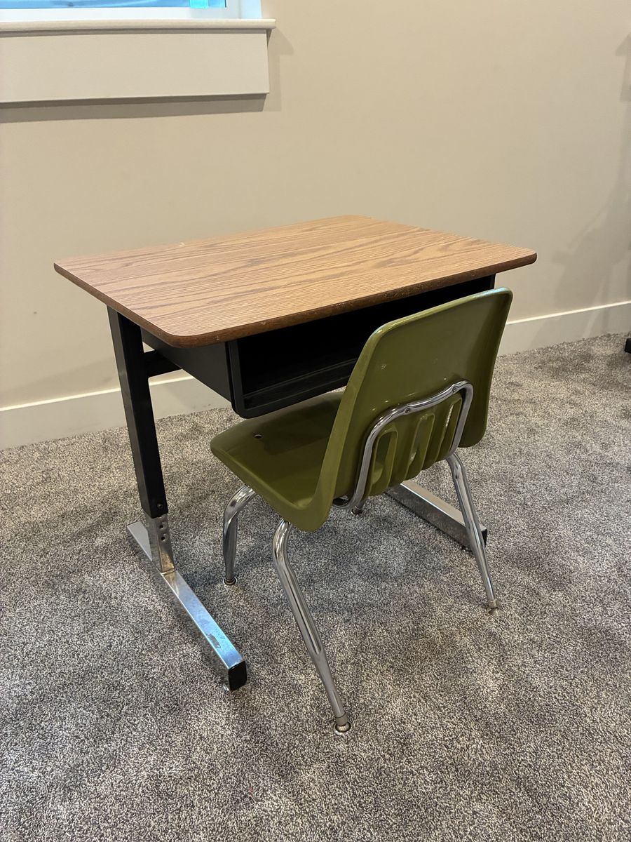 School Desk and Chair