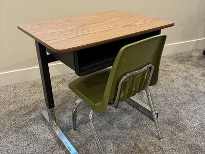 School Desk and Chair