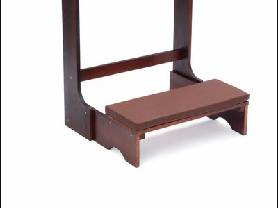 Solid wood prayer stand